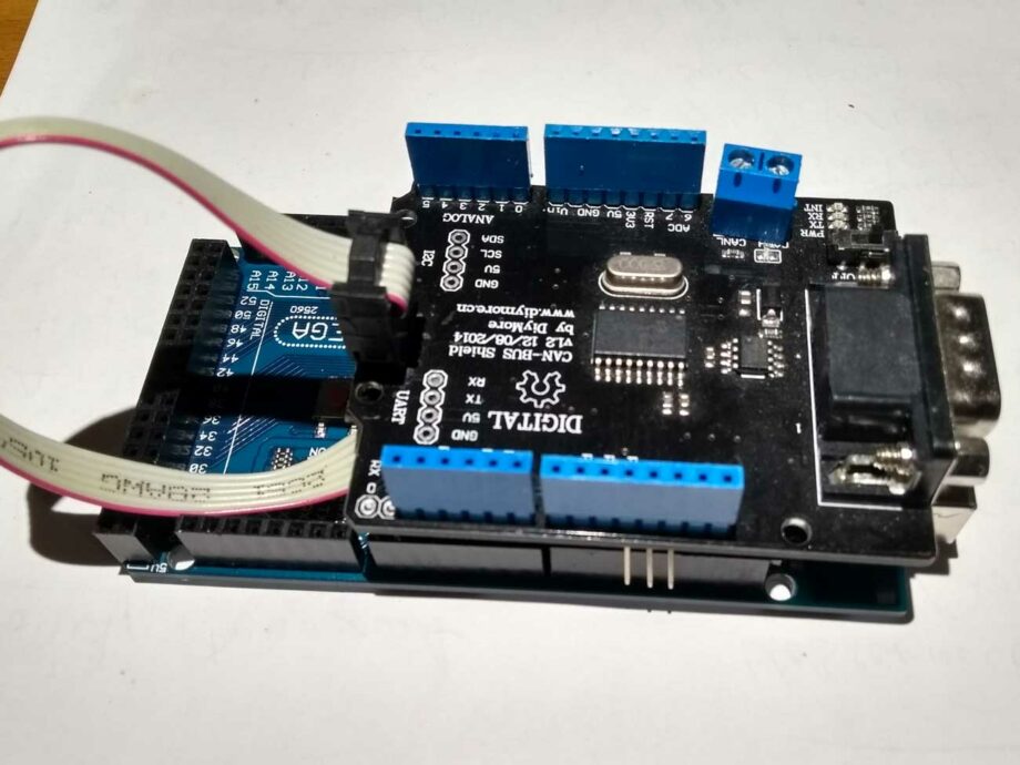 Arduino Mega mit CAN Shield